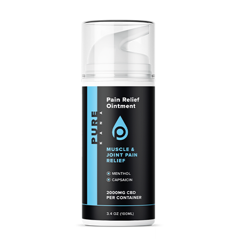 PureKana 2000mg cbd and cbg pain relief topical cream 3.4 oz