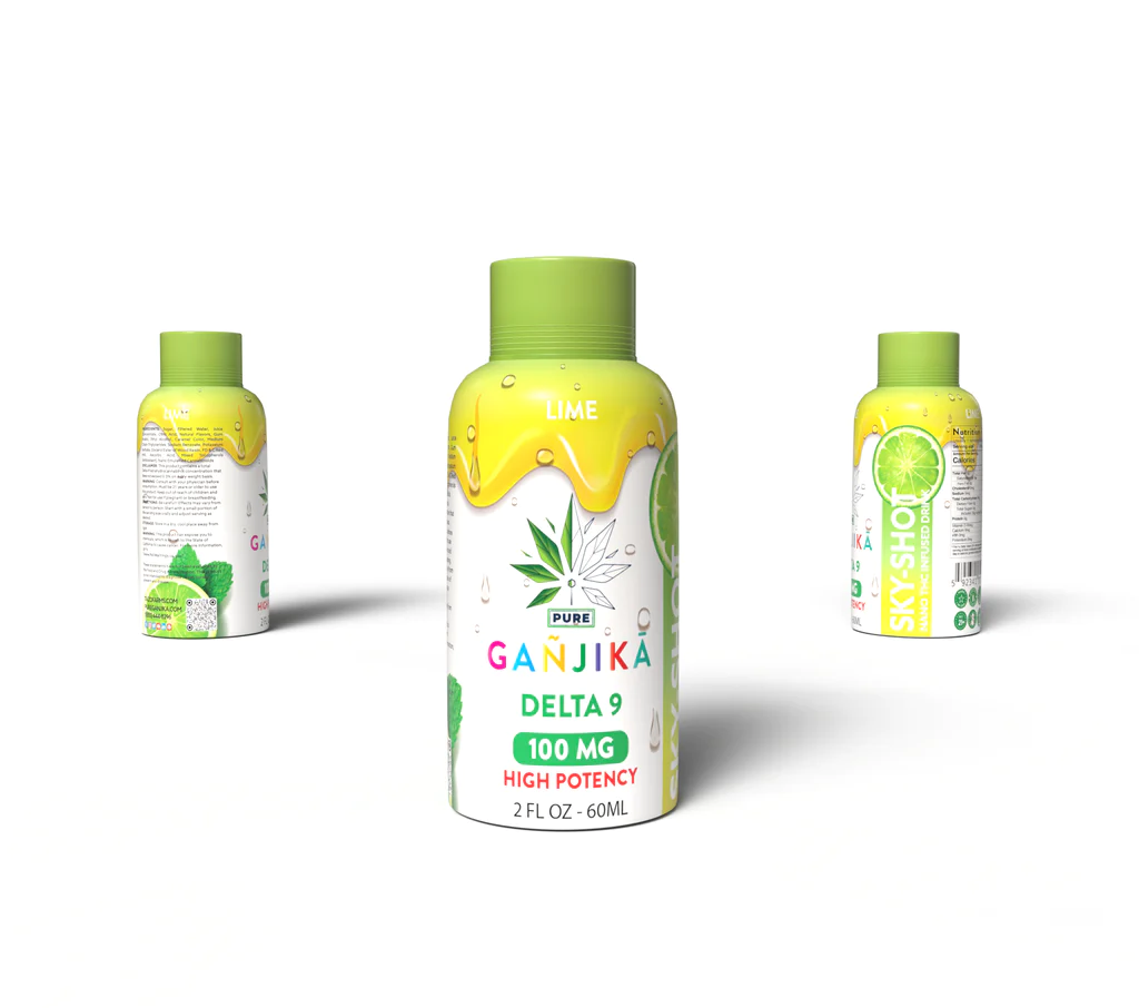 GANJIKA SKY-SHOT THC 100MG HIGH POTENTCY BEVERAGE