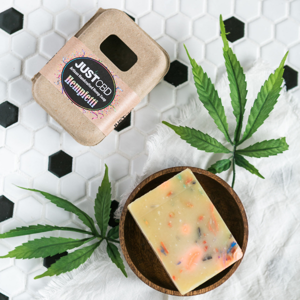 JUST CBD ARTISAN HANDCRAFTED EMP SOAP SCENTS 