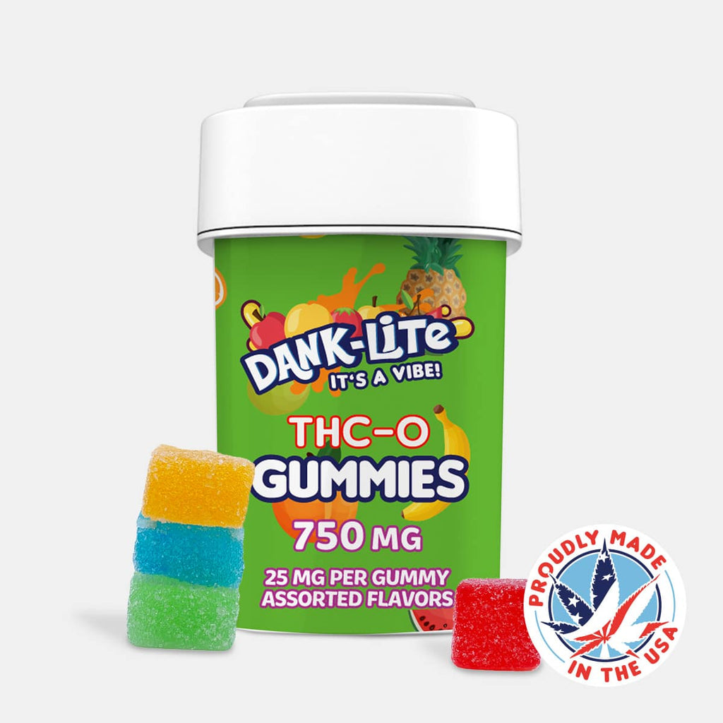 Dank Lite THC-O Gummies 750mg