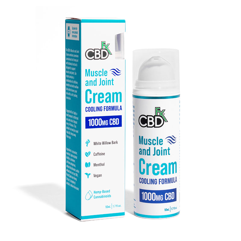 CBDfx Muscle & Joint CBD Hemp Cream 1000mg 