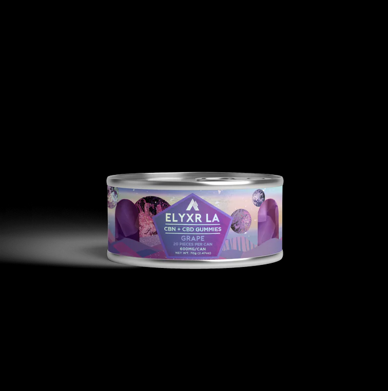 Elyxr LA Sleepytime CBN CBD Gummies