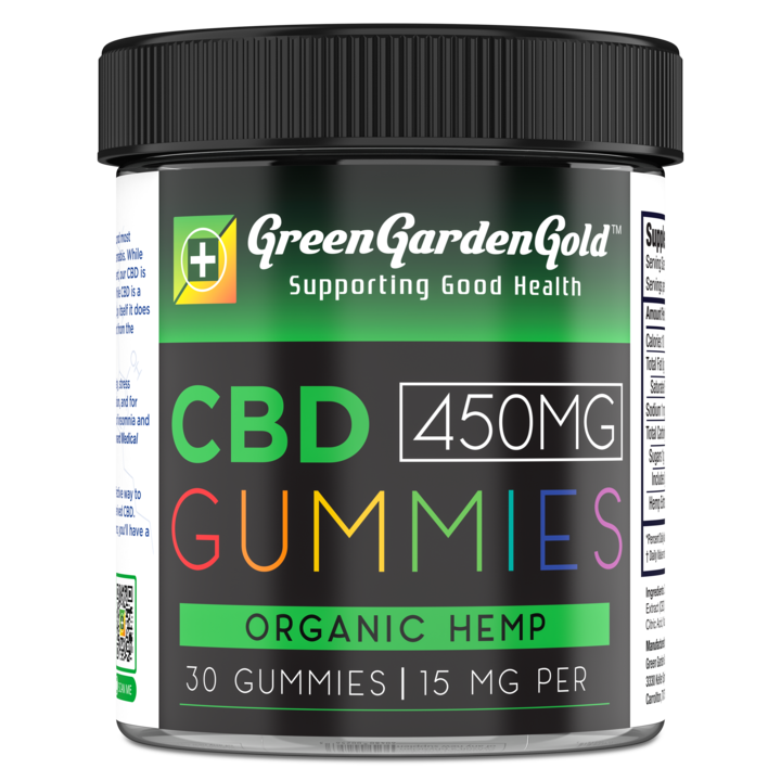 Green Garden Gold CBD Gummies 450mg