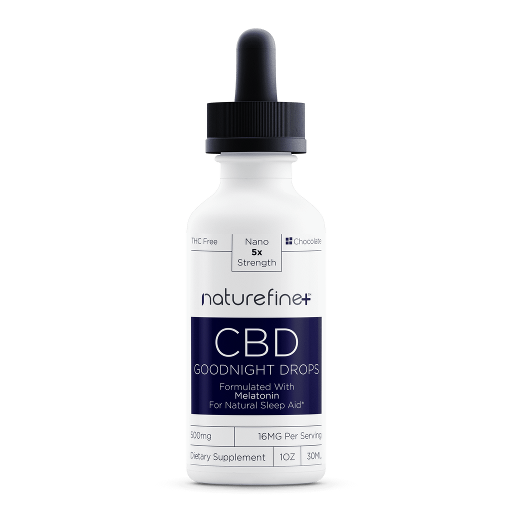 Naturefine plus Chocolate 500mg goodnight drops CBD Tincture 