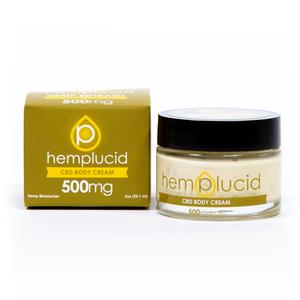 Hemplucid Full Spectrum CBD Body Cream 500mg 2 ounce