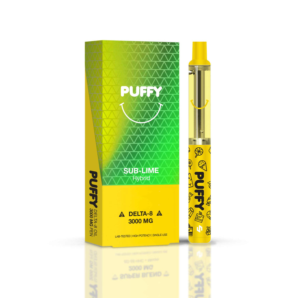 PUFFY 3000MG DELTA 8 DISPOSABLE VAPE 