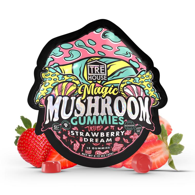 Tre House Magic Mushroom Gummies High Potency