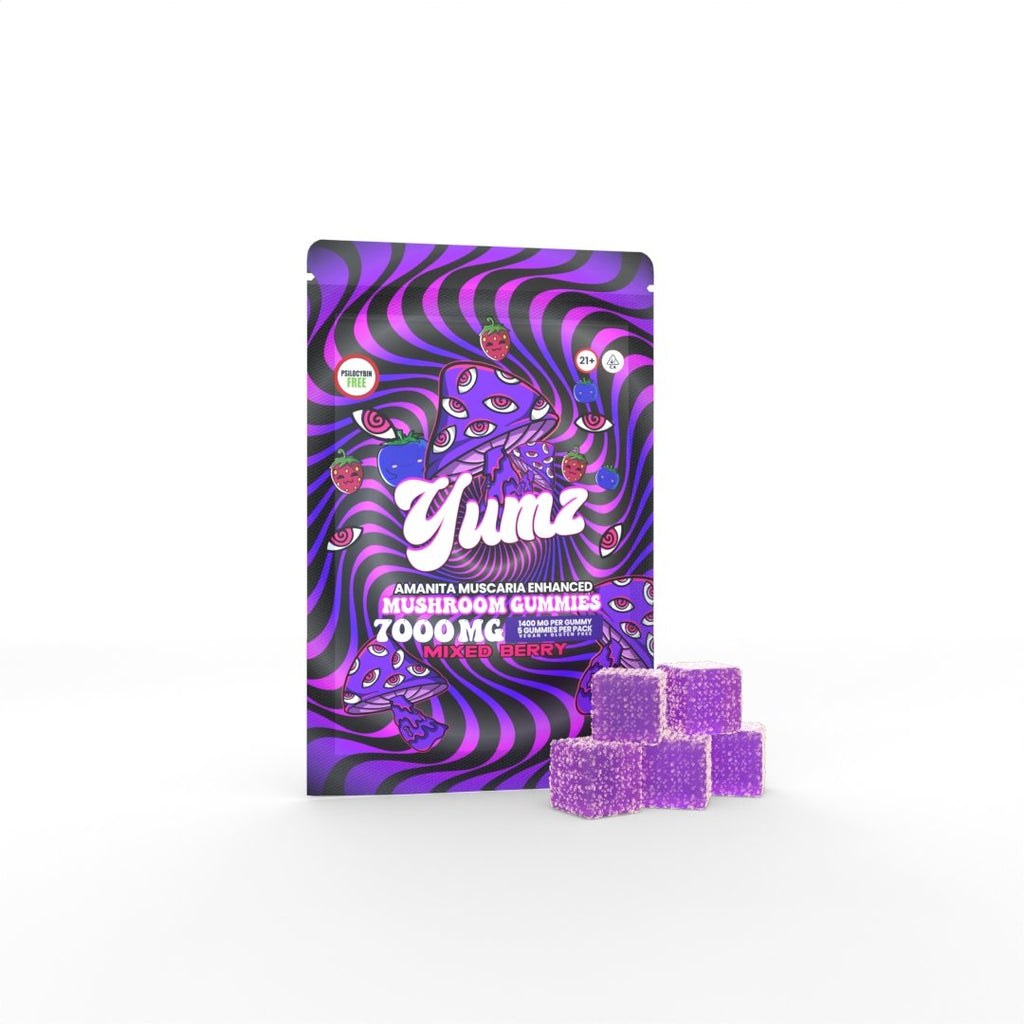 Yumz Amanita Muscaria Mushroom Gummies 5 pack